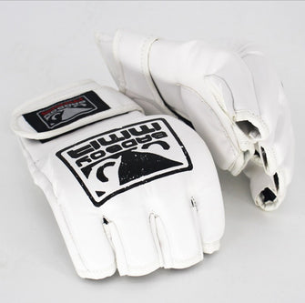 MMA Half Finger Boxing Gloves Training Fitness Sandbag Gloves